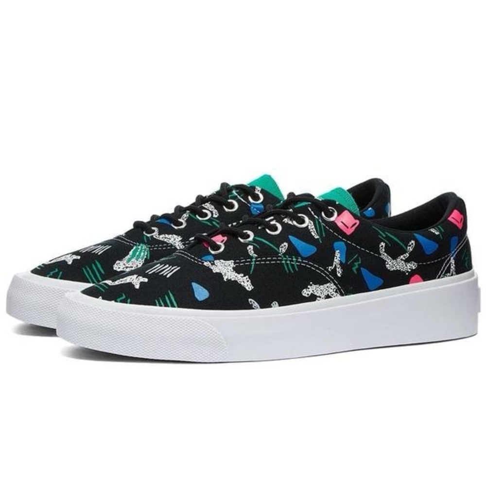 NWT Converse Skid Grip CVO Sneakers Unisex Archive Print - Black Geometric 80’s